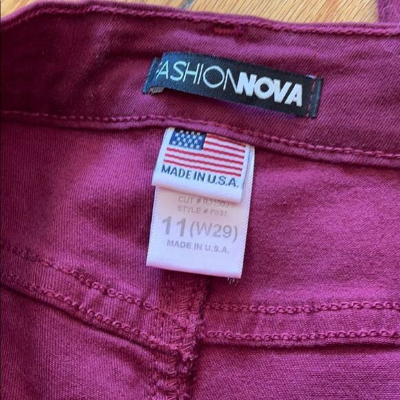 Fashion nova jeans size 11 NWOT high rise - Picture 4 of 4